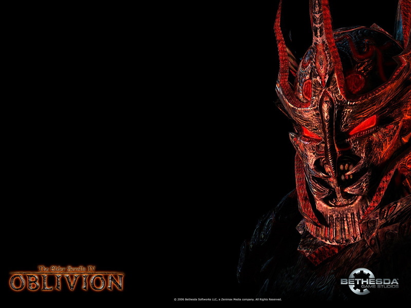 illuminated, 720P, red, built structure, outdoors, sign, building exterior, creativity, text, night, video games the elder scrolls iv oblivion the elder scrolls