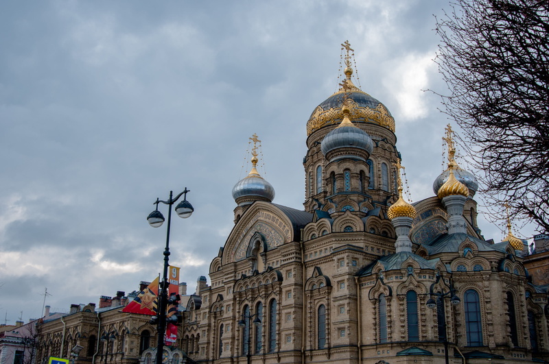 sky, place of worship, beautiful temples, city, orthodoxy, dome, megalopolis, the orthodox church, history, old, the façade of the, dome of the cathedral