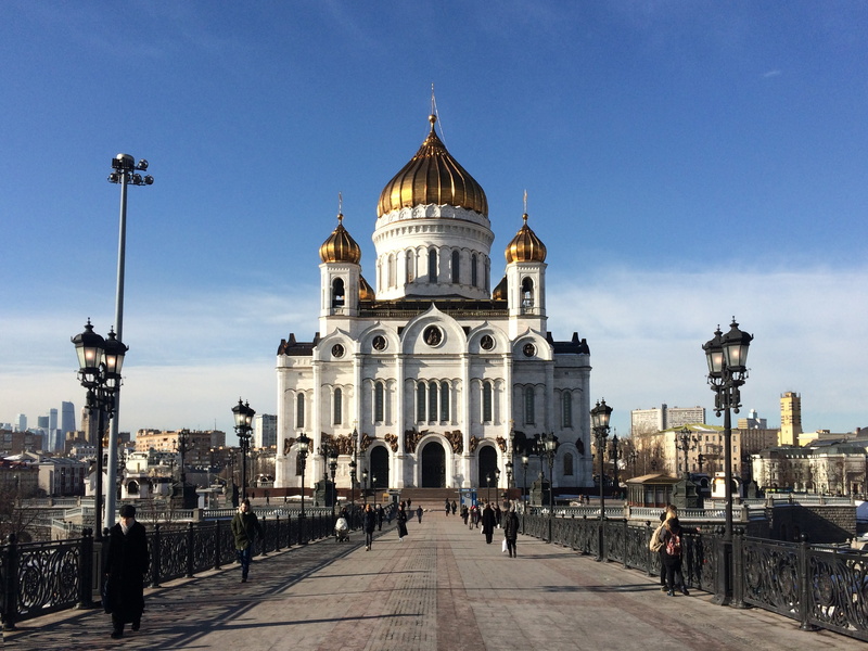 nature, spire, gold, bridge, onion domes, architecture, belief, travel destinations, outdoors, orthodox, facade, place of worship, incidental people, dome