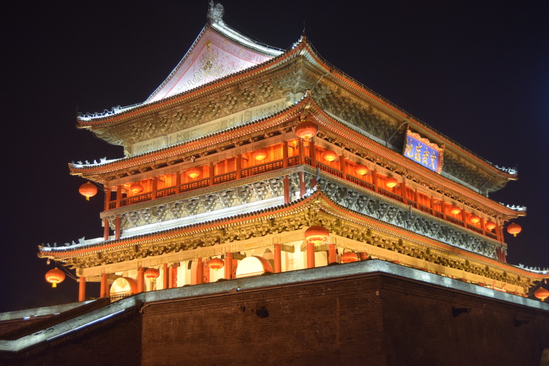 no people, festival, chinese lantern festival, illuminated, the past, asia, xian, temple - Building, 5K, China, ornate, east Asian Culture, china - East Asia
