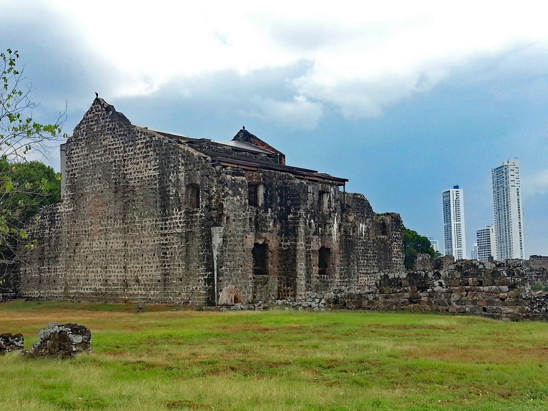 travel, the past, 2K, daytime, pirates, plant, building, sky, places of interest, ancient civilization, panama city, day, city, built structure, old ruin