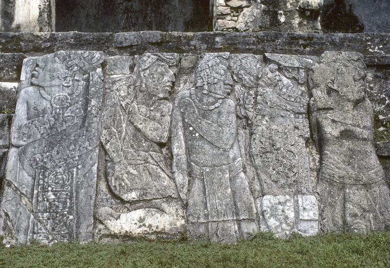 ancient, carving - craft product, outdoors, carving, palenque, bas relief, human representation, history, art and craft, ancient civilization, wall, wall - building feature