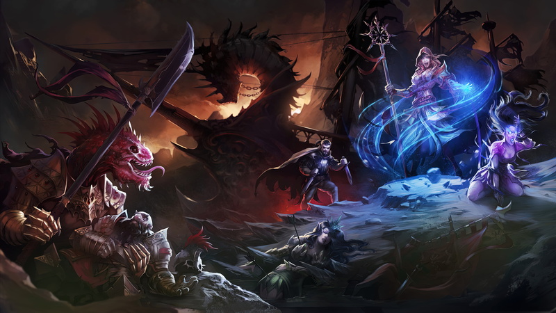 video games, sword, Divinity: Original Sin 2, 4K, video game art, fantasy art