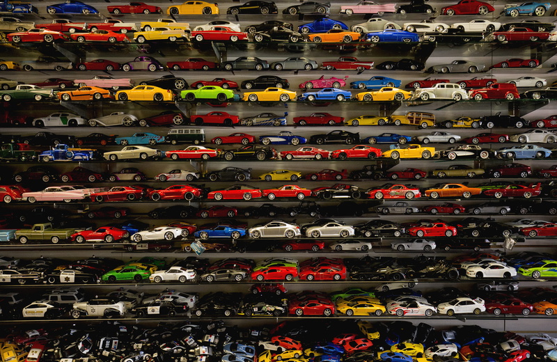full frame, vehicle, car, backgrounds, cast, color, assorted, toy, lot, multi colored, 5K, collection, window, indoors, in a row, die, retail, day, wall - building feature