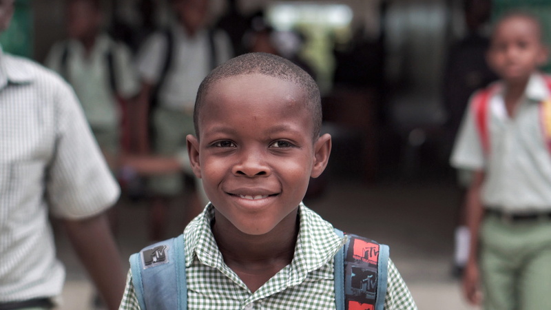 offspring, look, group, haitian school, incidental people, person, schooling, boys, student, travel, people, human, haitian, emotion, mission trip, child