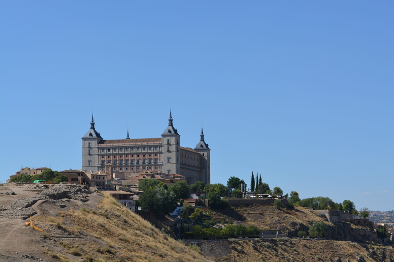 built structure, ancient civilization, the city of toledo, copy space, architecture, sky, the past, travel, tree, no people, outdoors, history, city, day