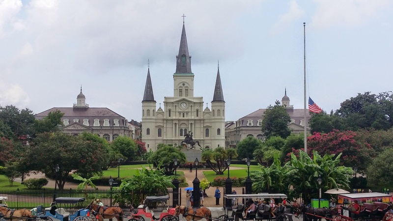 history, plant, outdoors, the past, building exterior, new, spire, travel, travel destinations, architecture, orleans, quarter, sky, square, nature, city