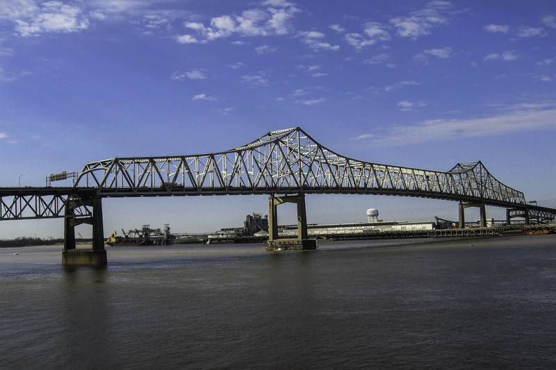 long, baton, river, architecture, built structure, 2K, day, sea, outdoors, bridge - Man Made Structure, baton rouge, architecture And Buildings, transportation