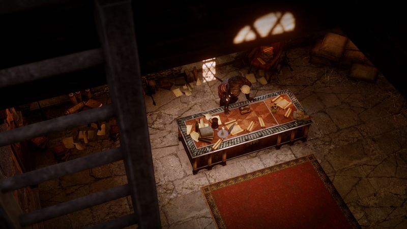 Dragon Age, Dragon Age: Inquisition, office, Skyhold, PC gaming, 1080P, Cullen Rutherford, Dragon Age Inquisition, video games