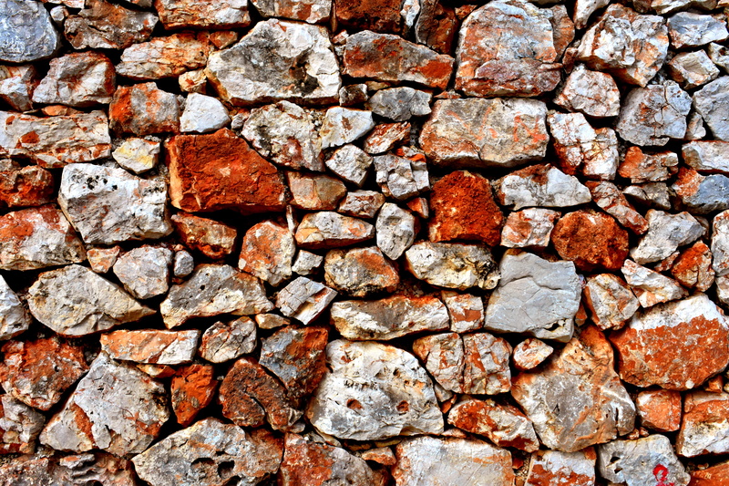 masonry, pattern, backgrounds, built structure, solid, day, wall - building feature, no people, stone wall, stone, wall, directly above, texture, old, brick
