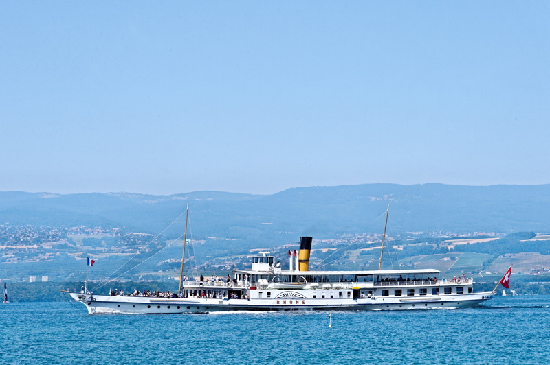 sailboat, transportation, france, travel, rhone, boat, 4K, cruise ship, architecture, nature, luxury, lake, no people, europe, nautical vessel, lausanne