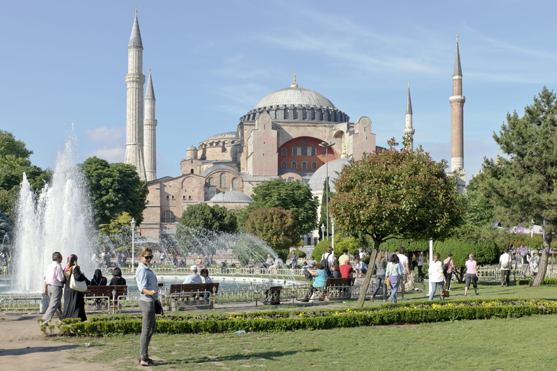 religion, place of worship, outdoors, architecture, built structure, travel destinations, tree, fountain, nature, 4K, travel, belief, tourism, spirituality
