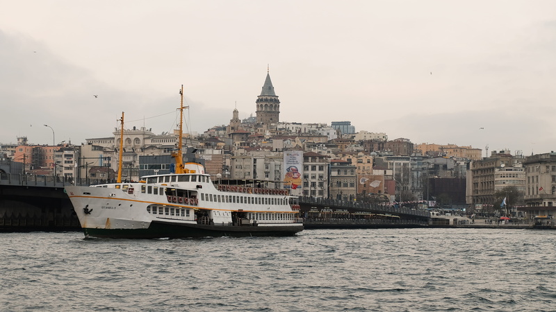 passenger craft, city, mode of transportation, outdoors, cityscape, travel destinations, structure, turkey, waterfront, water, religion, architecture, tourism
