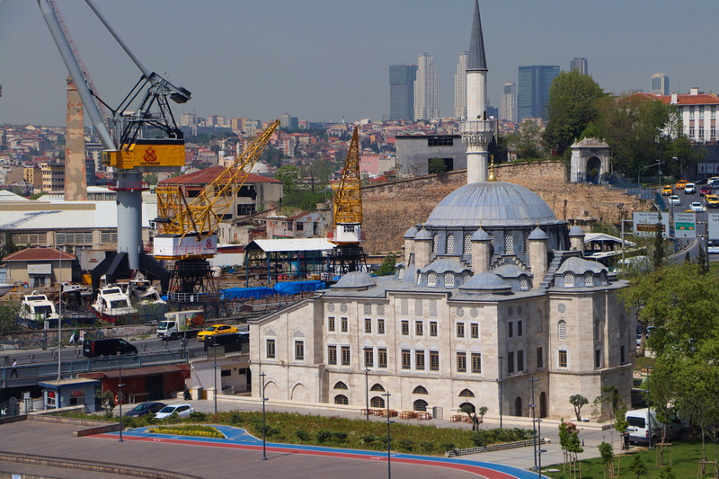city life, turkey, road, bridge, building, istanbul, cami, office building exterior, shipyard, beautiful, nature, marine, architecture, islam, galata, dome