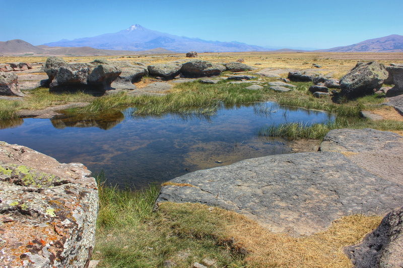 day, rock, lake, story, literature, non-urban scene, scenics - nature, no people, landscape, nature, erciyes, rock - object, beauty in nature, solid, tranquility