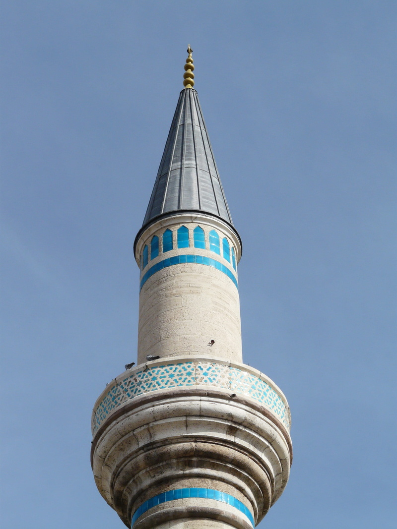belief, Mausoleum, Mevlana, building, sunlight, architecture, built structure, 2K, religion, architectural column, Mosque, Konya, travel, skyscraper, tower