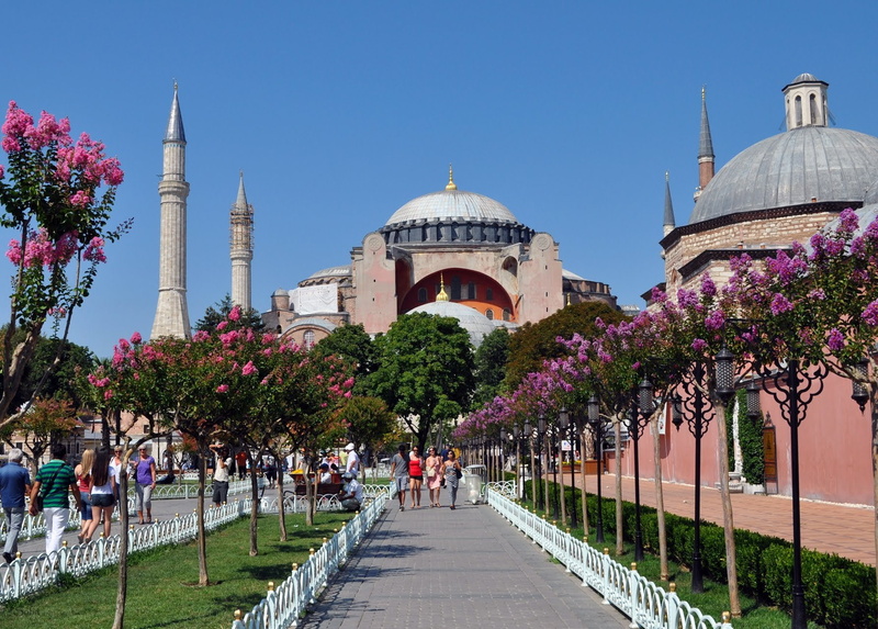 summer, museum, beauty, turkey, istanbul, 720P, city, ayasofya