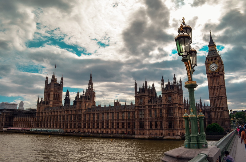statue, government, bigben, city, tall - high, building, sky, blue, river, building exterior, cloud - sky, built structure, tower, travel destinations