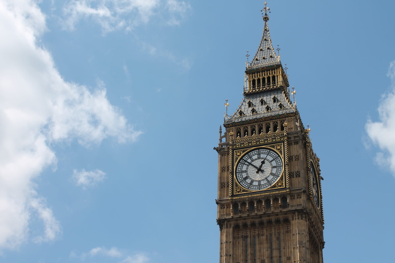 day, minute hand, clock, art, bigben, 4K, tourism, cloud - sky, urban, united kingdom, clock face, clouds, architecture, london, low angle view, travel destinations