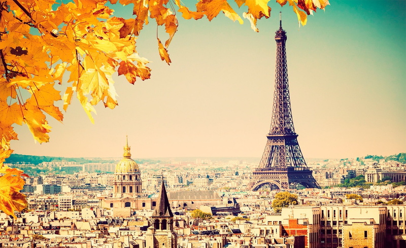 France, nature, history, View, Paris, architecture, Seasons, city, built structure, no people, tower, outdoors, skyscraper, Tree, the past, eiffeltower