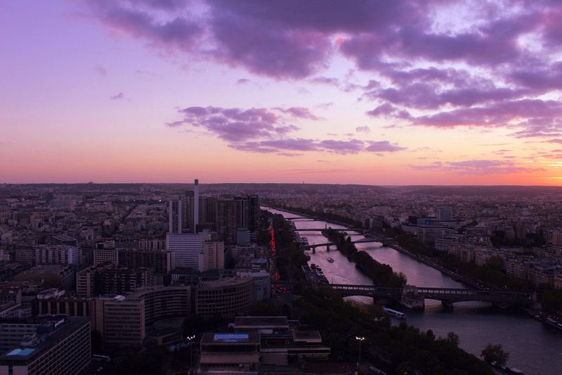city, #eiffeltower, purple, nature, #sunset, residential district, #clouds, building, #purple, outdoors, #pink, #france, water, sunset, no people, 5K
