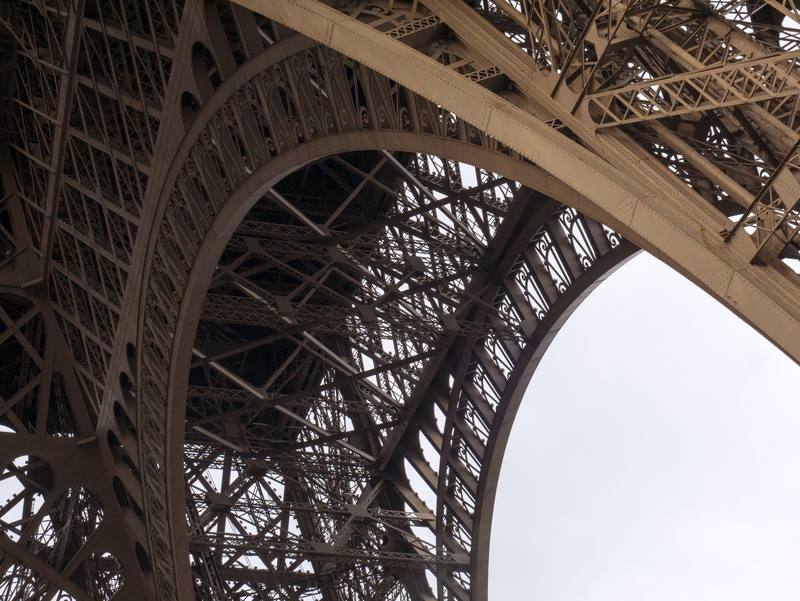 metal, iron, built structure, architecture, ceiling, architectural feature, architecture and art, tall - high, tourism, eiffeltower, 4K, tower, outdoors