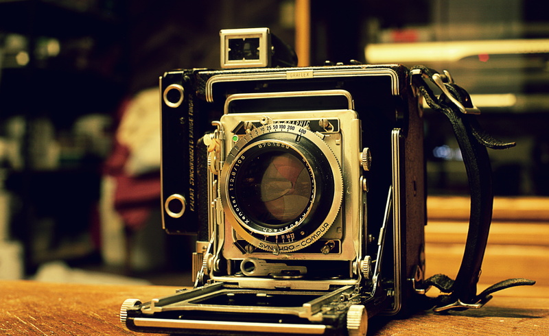 Graflex, photocamera, bokeh, 4K, lens, camera, optic, photo