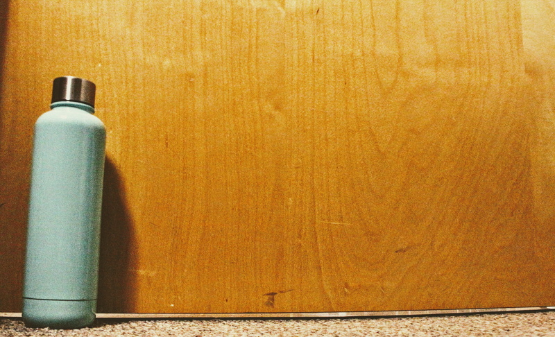 textured, man made object, still life, top, bottle, man made, floor, metal, no people, table, tumbler, brown, 4K, hardwood, day, directly above, wall