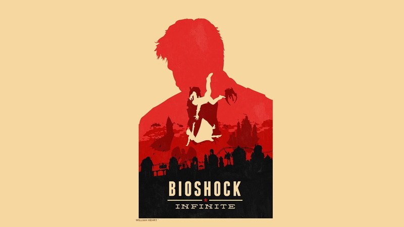video games, BioShock Infinite, Booker DeWitt, BioShock, 1080P