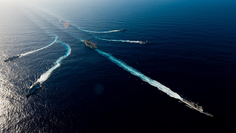 ships, military, carrier, water, 720P, navy, group, us, body, strike