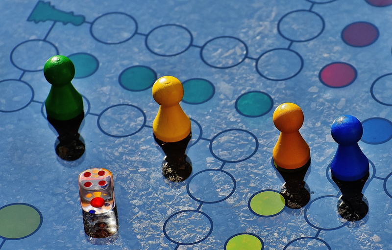 high angle view, art and craft, representation, multi colored, day, water, board, floating, cone, leisure games, wet, figurine, funny, creativity, pastime