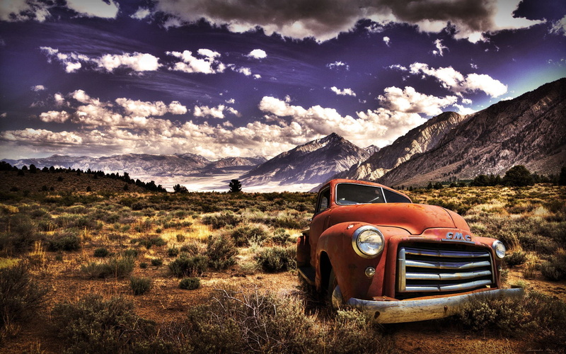 GMC, Vintage Car, 1080P