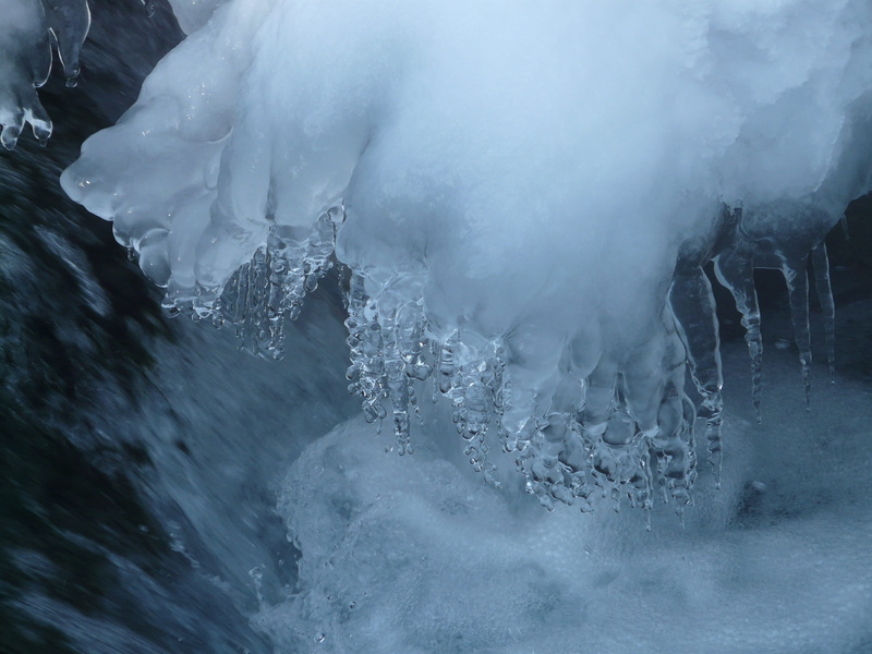 frozen, icicle, motion, day, waterfront, scenics - nature, breaking, white color, cold temperature, power, sea, winter, watercourse, non-urban scene, power in nature