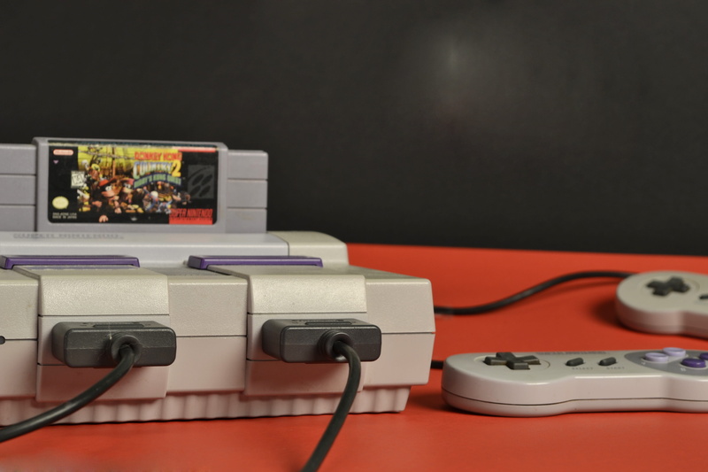 arts culture and entertainment, gamer, keyboard, technology, red, indoors, cable, equipment, no people, retro, nintendo, computer equipment, donkey kong