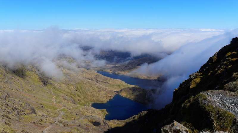 volcanic crater, snowdon, land, environment, the beauty of the mountains, sky, volcano, no people, power in nature, geology, scenics - nature, 5K, mountain
