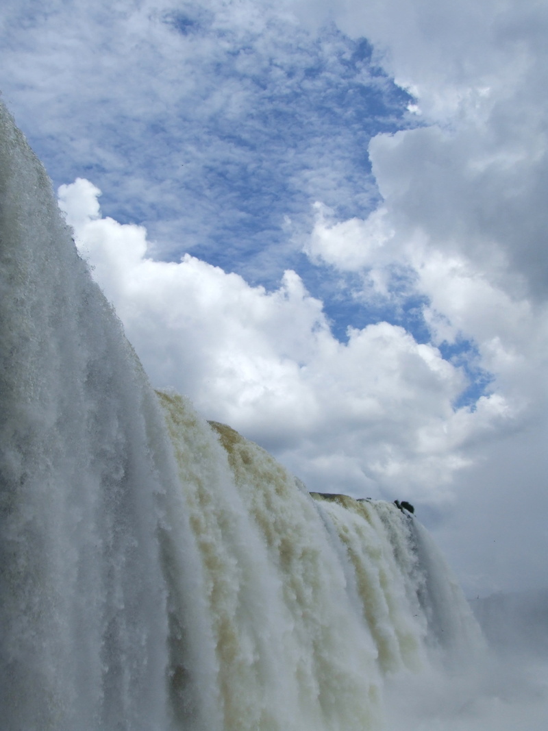 low angle view, landscape, iguazu, angel, scenics, scenics - nature, white color, blurred motion, outdoors, iguacu National Park, flowing water, falls