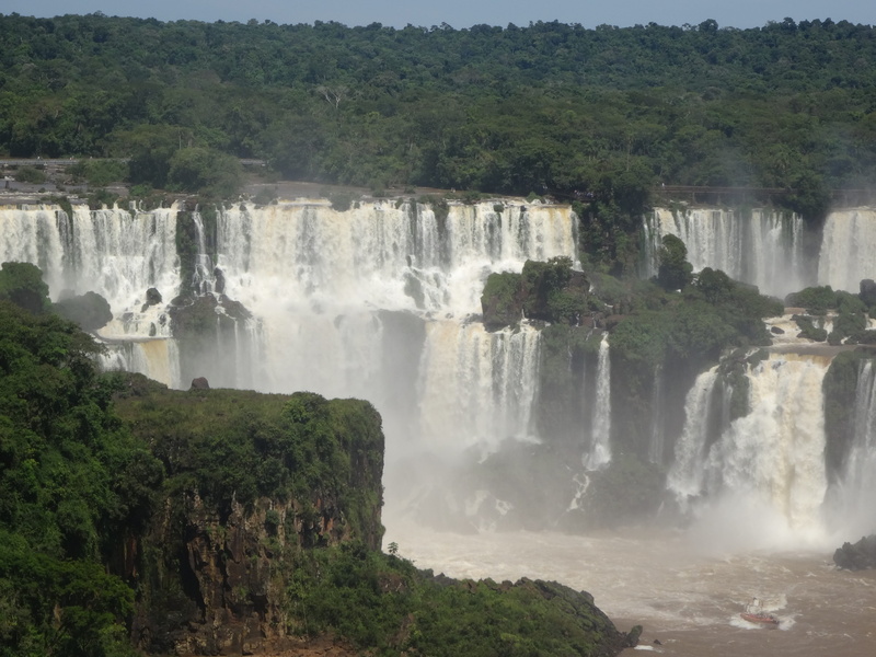 iguazu, motion, rainforest, day, flowing water, nature, flowing, scenics - nature, power in nature, power, no people, waterfall, water, falling water, south america