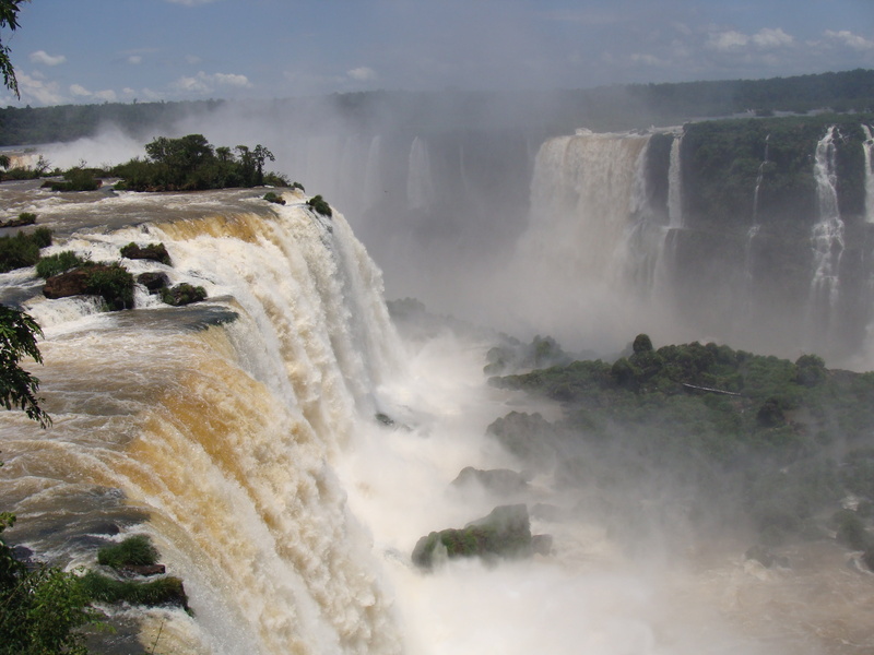 travel destinations, motion, iguacu National Park, long exposure, flowing water, outdoors, water, awe, mouth iguaçu, paraná, niagara Falls, river, iguacu River