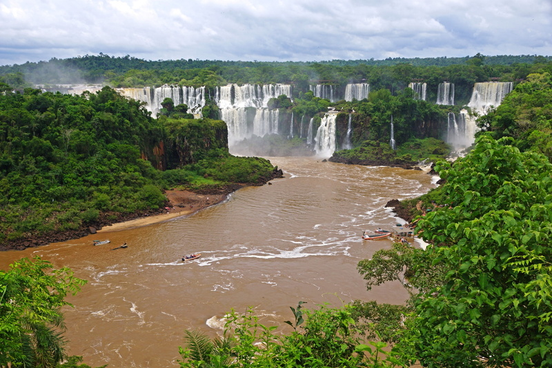 motion, tree, power in nature, outdoors, travel, travel destinations, water, no people, long exposure, Iguazu, plant, Waterfalls, waterfall, environment