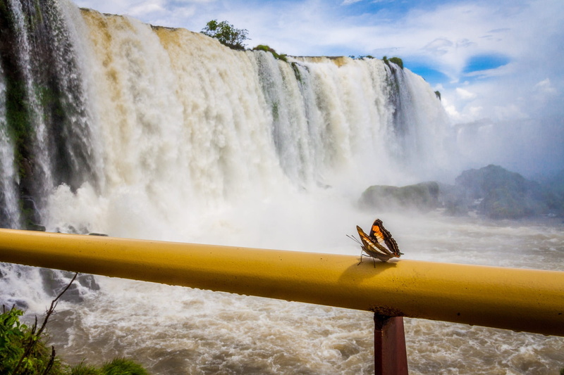 waterfall, outdoors, nature, 1080P, splashing, one person, motion, sport, scenics - nature, power, surfing, long exposure, brazil, power in nature, aquatic sport