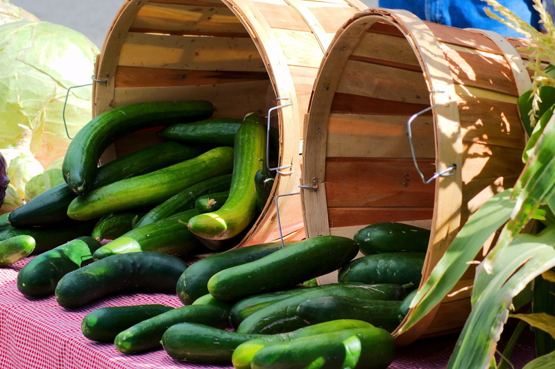 healthy, container, close-up, fresh, chili pepper, edible, farmers, wellbeing, healthy eating, market, farmers market cucumbers, grocery, green, vegetable
