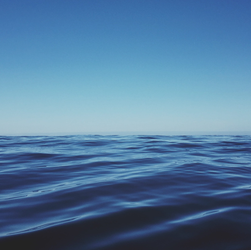 blue ocean, seascape, blue, body, ripple, summer, outdoors, day, ocean, beauty In Nature, wave, daytime, scenics - nature, no People, liquid, 1080P, horizon
