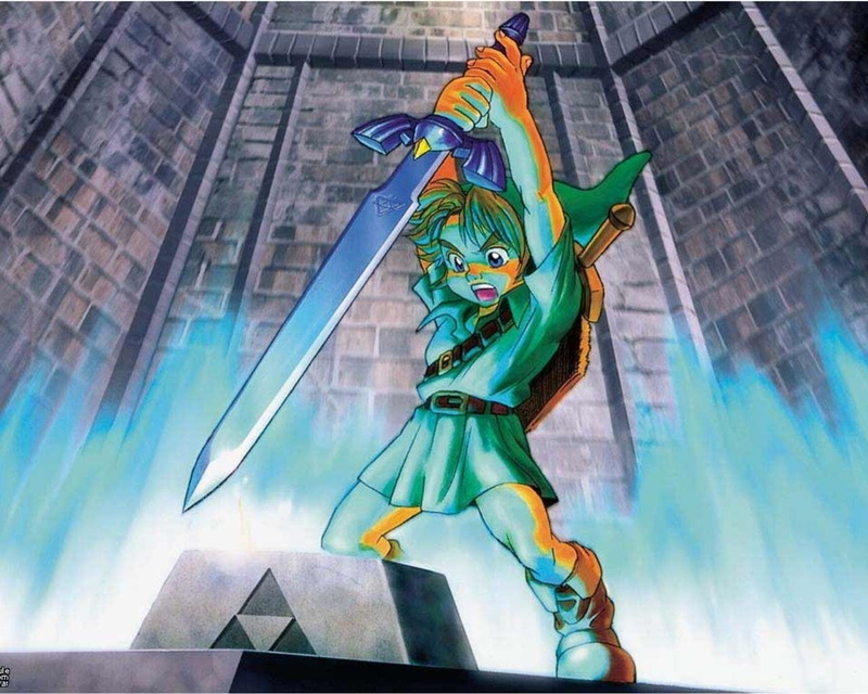 Master Sword, The Legend Of Zelda: Ocarina Of Time, 720P, Zelda, Link