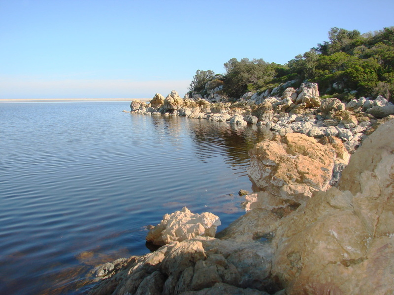 water, rock, no people, sailing, sky, river mouth, tranquil scene, non-urban scene, beach, Western Cape, rocky coastline, outdoors, travel, beauty in nature