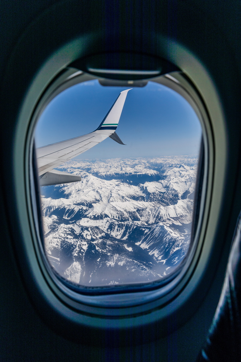glass - material, aviation, transparent, 5K, plane window, plane, mode of transportation, mountain, snowcapped mountain, air vehicle, vehicle interior