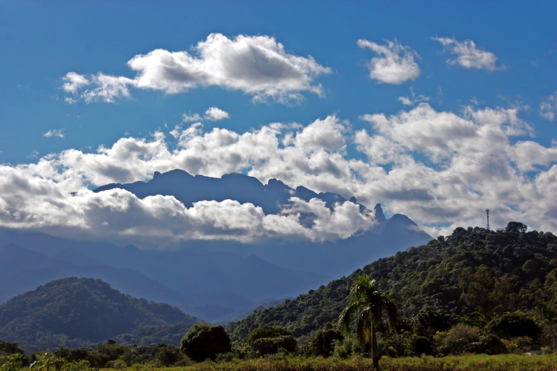 blue, tranquil scene, travel, cloud - sky, stone, blue sky, afternoon, farm, environment, guapimirim, natural, brazil, tropical vegetation, the serra dos organs