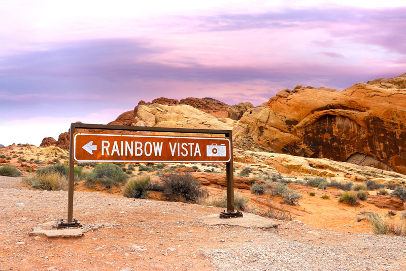 non-urban scene, wild west, travel, fire, western script, land, no people, tourism, nevada, arid, climate, destination, rainbow, rainbow vista, stone, geology
