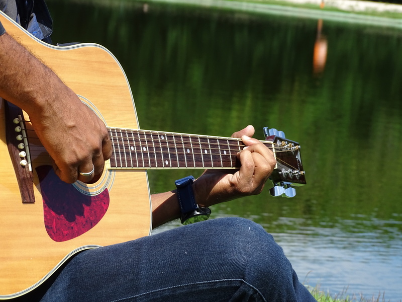 string Instrument, performer, musical equipment, Sound, playing, body part, arts And Entertainment, people, musician, leisure activity, pay for water, outdoors