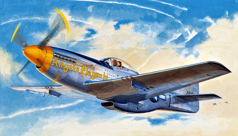 fighter, 4K, North American, long-range, 354th Fighter Group, Mustang, P-51D, 353rd Fighter Sguadron, USAF, USA, Modification