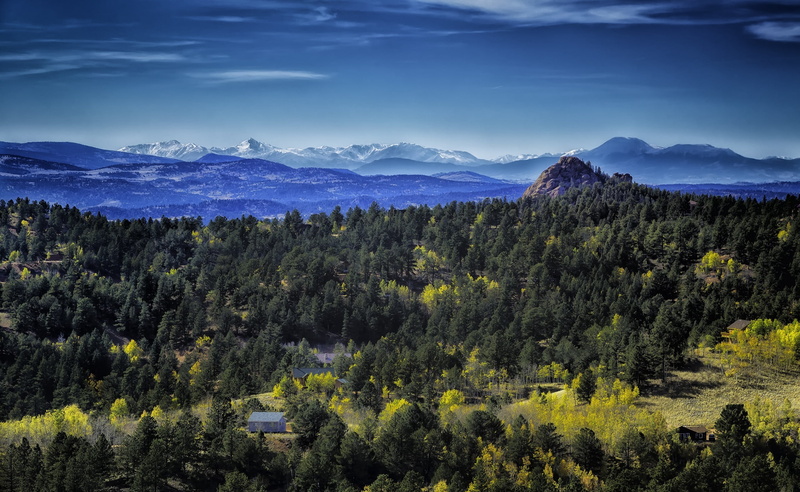 Scenery, Colorado, Scene, Aspens, overlooking, 2K, bluesky, visit, Travel, Outdoor, Photography, RockyMountains, Forest, Continental, Landscape, Woods